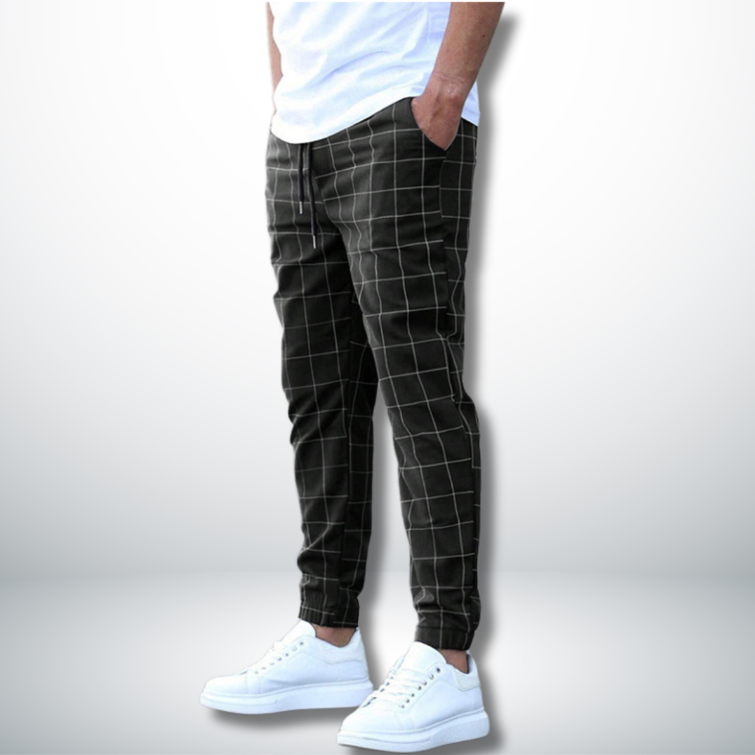 Alessio™ | Pantalone comodo con design a quadri